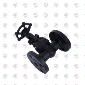 Forged steel flanged globe valve